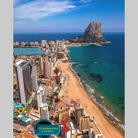 Comfy Sea View Apartment With Parking Кальпе Екстер'єр фото